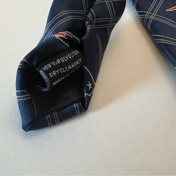 New England Patriots Neck Tie NFL Official 56”x3.5” 100% Polyester  Pre-Owned - Picture 4 of 6